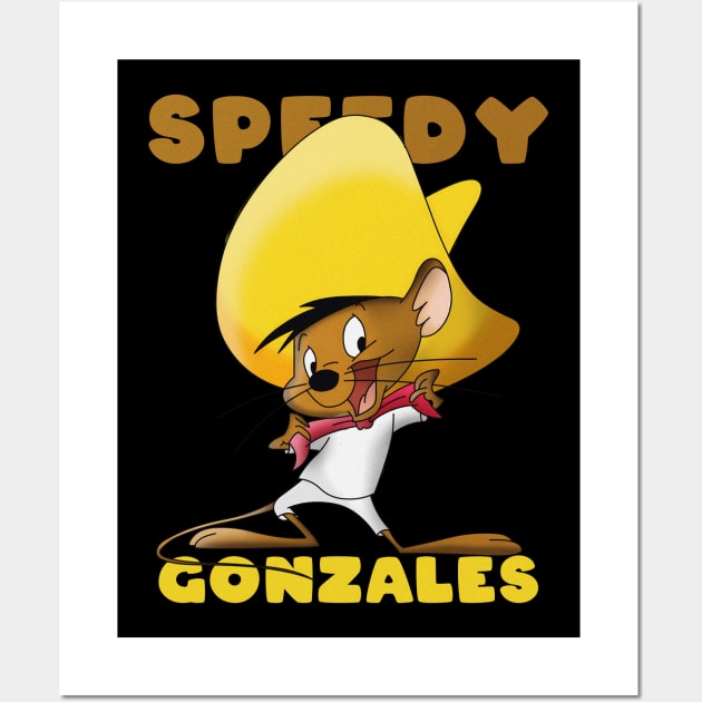 Speedy Gonzales Wall Art by lazymost